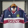 Manchester City Retro Jersey 1997 Away Shirt