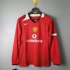 Manchester United Retro Jersey 2005 Long Sleeve Home Shirt