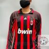 AC Milan Retro Jersey 2006 Long Sleeve Home Shirt Name Number Set #3 MALDINI