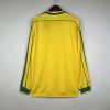 Brazil Retro Jersey 1998 Long Sleeve Home Shirt