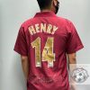 Arsenal Retro Jersey 2005 Away Shirt Name Number Set #14 HENRY