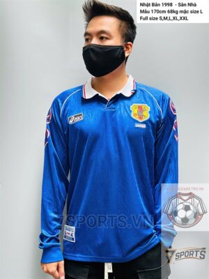 Japan Retro Jersey 1998 Long Sleeve Home Shirt