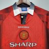 Manchester United Retro Jersey 1996 Long Sleeve Home Shirt