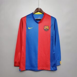 Barcelona Retro Jersey 2006 Long Sleeve Home Shirt