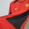 Manchester United Retro Jersey 2002 Long Sleeve Home Shirt