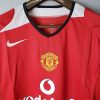 Manchester United Retro Jersey 2005 Long Sleeve Home Shirt