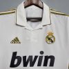 Real Madrid Retro Jersey 2011 Long Sleeve Home Shirt
