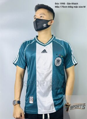 Germany Retro Jersey 1998 Away Shirt