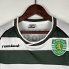 Sporting Lisbon Retro Jersey 2001 Long Sleeve Home Shirt