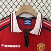 Manchester United Kids' Soccer Jersey 1998 Home