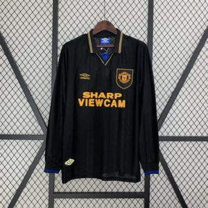 Manchester United Retro Jersey 1993 Long Sleeve Away Shirt