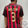 AC Milan Retro Jersey 2006 Home Shirt Name Number Set #3 MALDINI