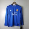 Manchester United Retro Jersey 2007 Long Sleeve Away Shirt