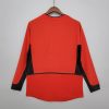 Manchester United Retro Jersey 2002 Long Sleeve Home Shirt