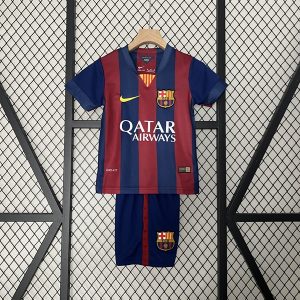Barcelona Kids' Soccer Jersey 2014 Home