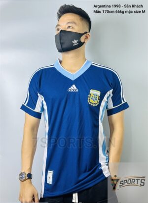 Argentina Retro Jersey 1998 Away Shirt