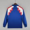 France Retro Jersey 1988 Long Sleeve Home Shirt