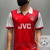 Arsenal Retro Jersey 1998 Home Shirt Name Number Set #10 BERGKAMP