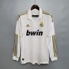 Real Madrid Retro Jersey 2011 Long Sleeve Home Shirt
