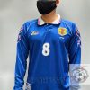 Japan Retro Jersey 1998 Long Sleeve Home Shirt Name Number Set #8 NAKATA