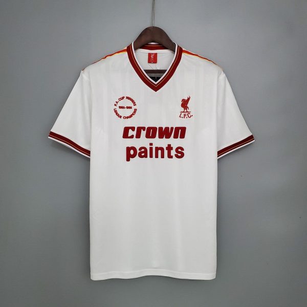 LIVERPOOL 1985-1986 AWAY RETRO FOOTBALL SHIRT