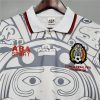 MEXICO WORLD CUP WHITE 1998 AWAY FOOTBALL SHIRT