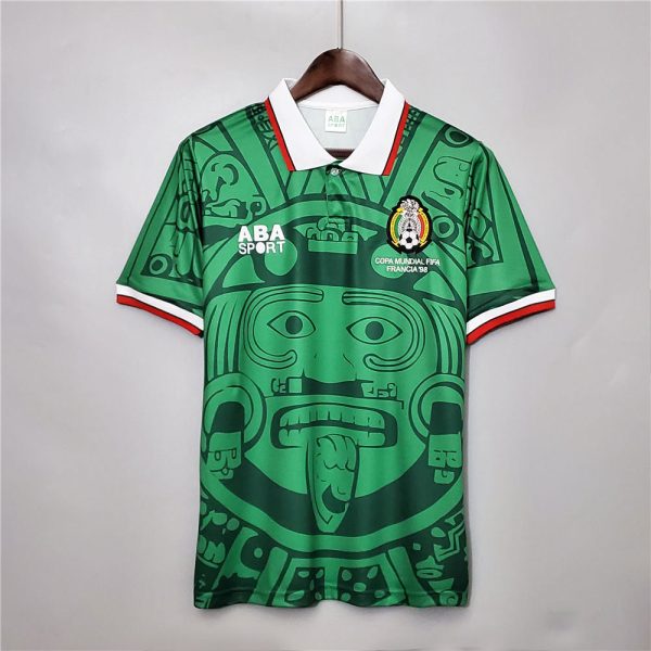 MEXICO WORLD CUP 1998 HOME FOOTBALL SHIRT