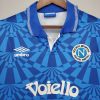 NAPOLI 1991 -1993 RETRO HOME FOOTBALL SHIRT