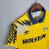 TOTTENHAM 1992-1994 YELLOW THIRD RETRO AWAY FOOTBALL SHIRT