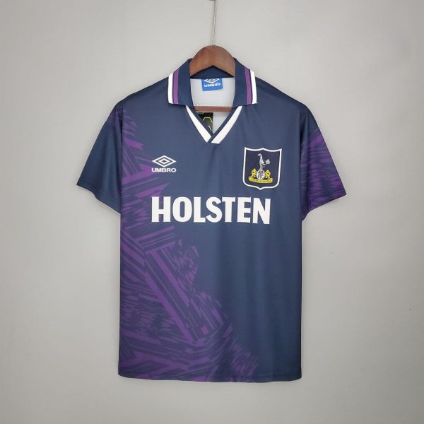 TOTTENHAM 1994-1995 AWAY DARK BLUE RETRO FOOTBALL SHIRT