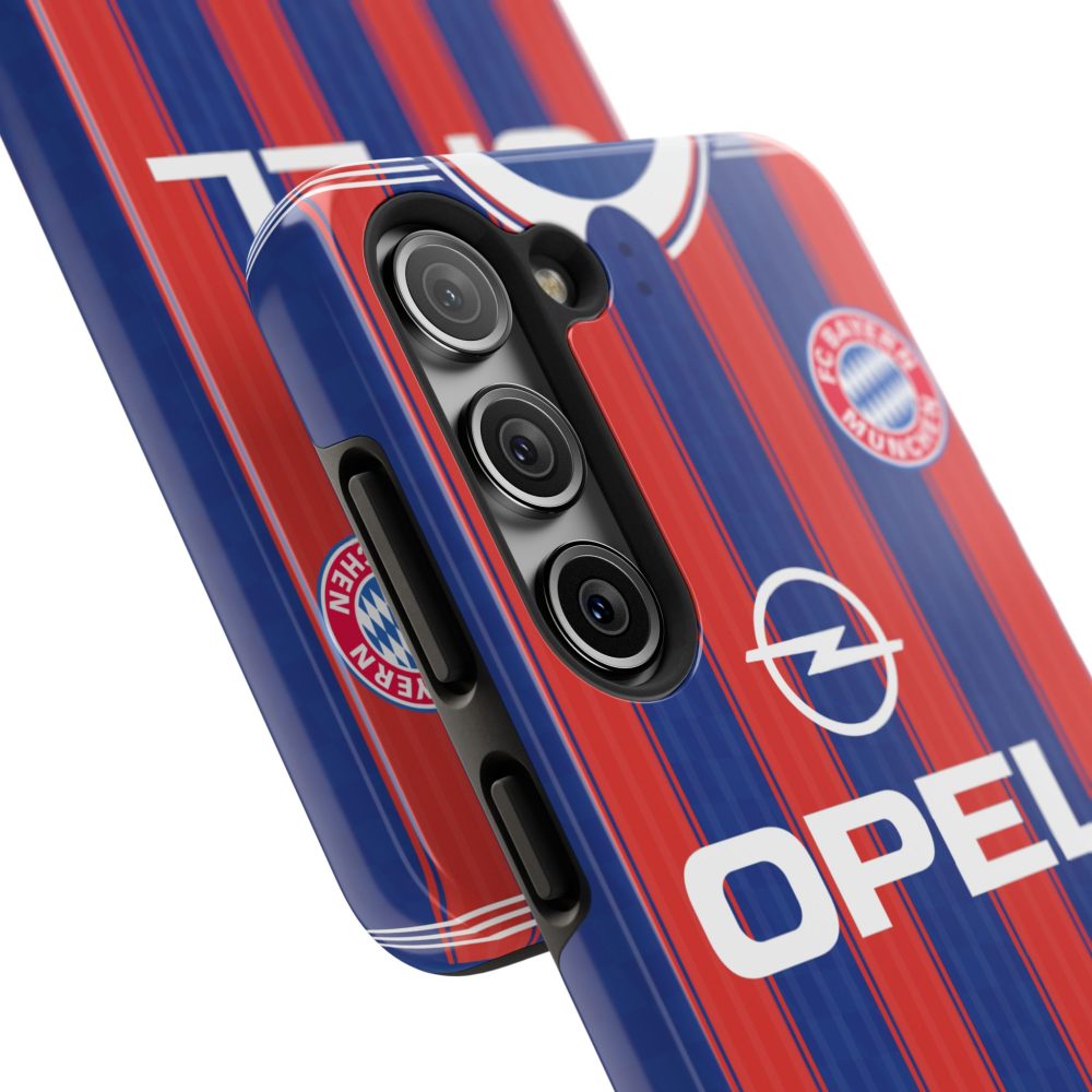 Bayern Munich 1995 Retro Home Jersey Phone Cases - Vintage Tough Phone Cases