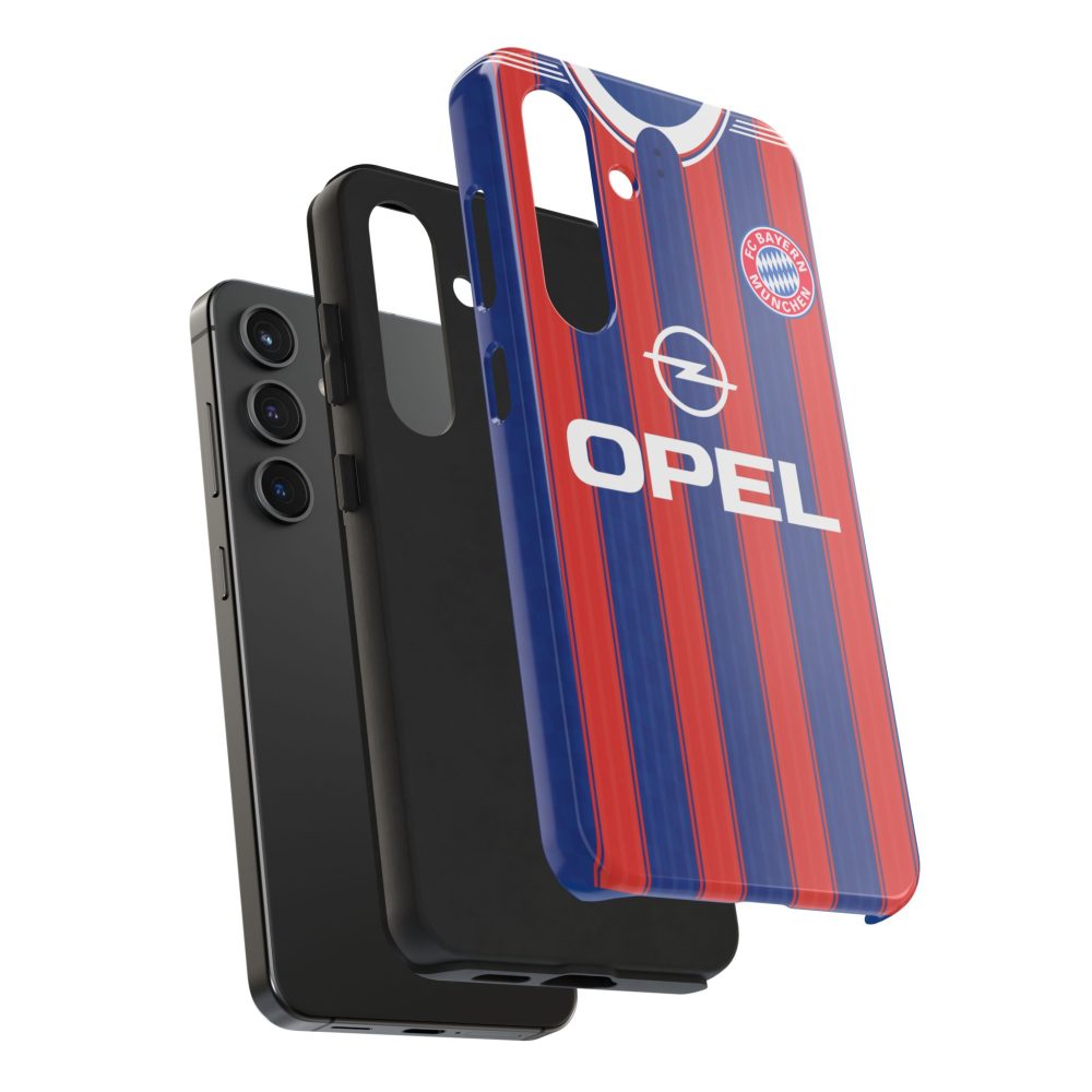 Bayern Munich 1995 Retro Home Jersey Phone Cases - Vintage Tough Phone Cases
