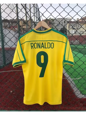 Ronaldo Brazil 1998 World Cup Retro Jersey
