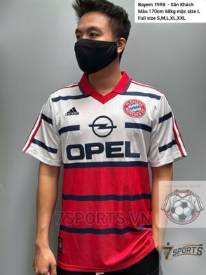 Bayern Munich Retro Jersey 1998 Away Shirt