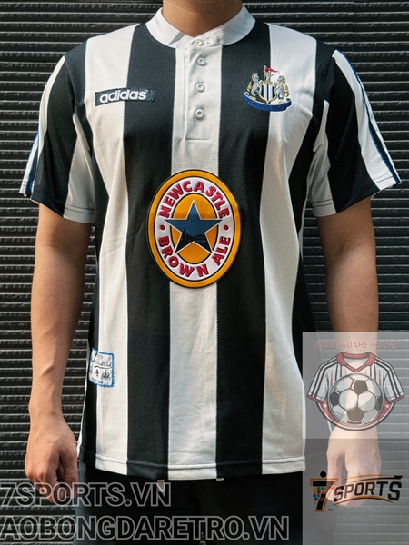 Newcastle Retro Jersey 1995 Home Shirt