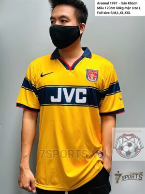 Arsenal Retro Jersey 1997 Away Shirt
