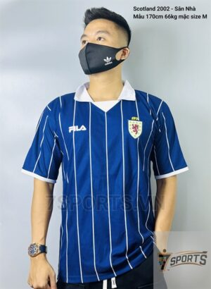 Scotland Retro Jersey 2002 Home Shirt
