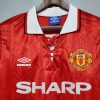 Manchester United Retro Jersey 1992 Home Shirt