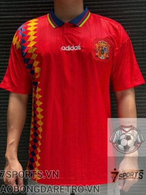 Spain Retro Jersey 1994 Home Shirt
