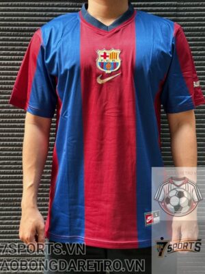 Retro Jersey Barcelona 1998 Home Shirt