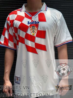 Croatia Retro Jersey 1998 Away Shirt