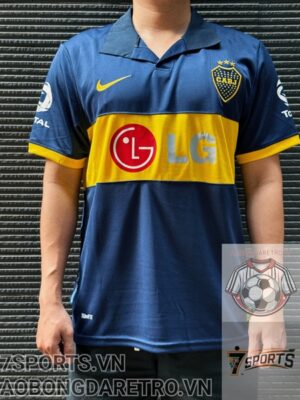 Boca Juniors 2009 Retro Jersey Home Shirt