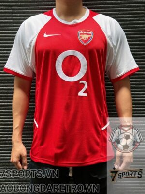 Arsenal Retro Jersey 2002 Home Shirt