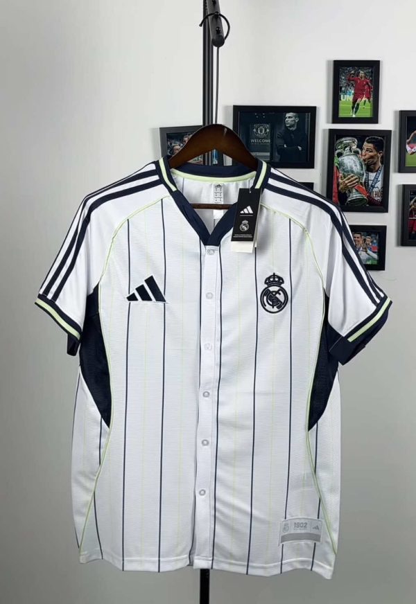 Real Madrid 25/26 Baseball Jersey
