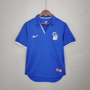 Italy Retro Soccer Jersey 1998 - Home Shirt