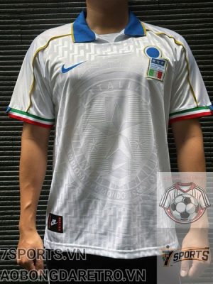 Italy Retro Soccer Jersey 1995 - Away Shirt