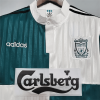 Liverpool Retro Soccer Jersey 1995 - Away Shirt