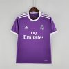 Real Madrid Retro Soccer Jersey 2016 - Away Shirt