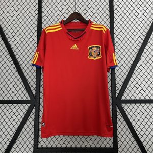 Spain Retro Soccer Jersey 2010 - Home Shirt