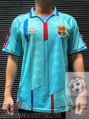 Barcelona Retro Soccer Jersey 1996 - Away Shirt